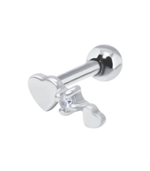 Heart Helix Ear Piercing TIP-3488